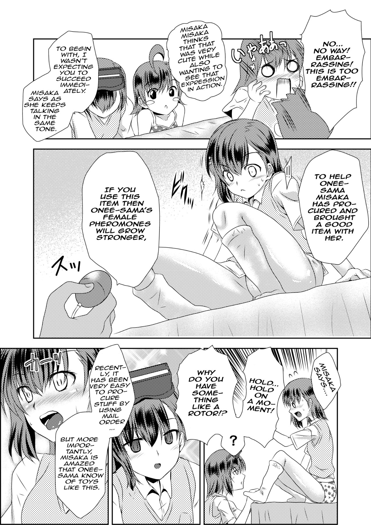 Hentai Manga Comic-Misaka x3 - To Your Honest Feelings-Read-10